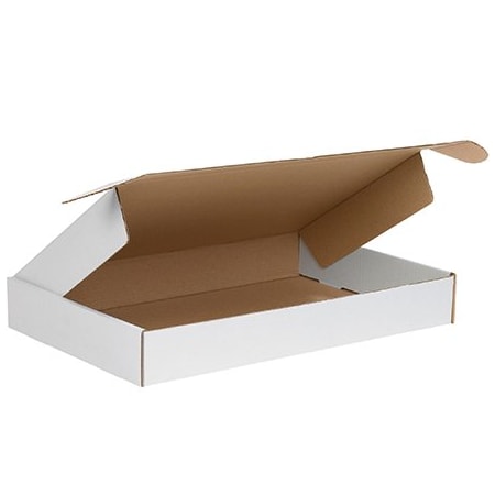 Bsc Preferred 18 x 12 x 2'' White Deluxe Literature Mailers, 50PK BUY00013402